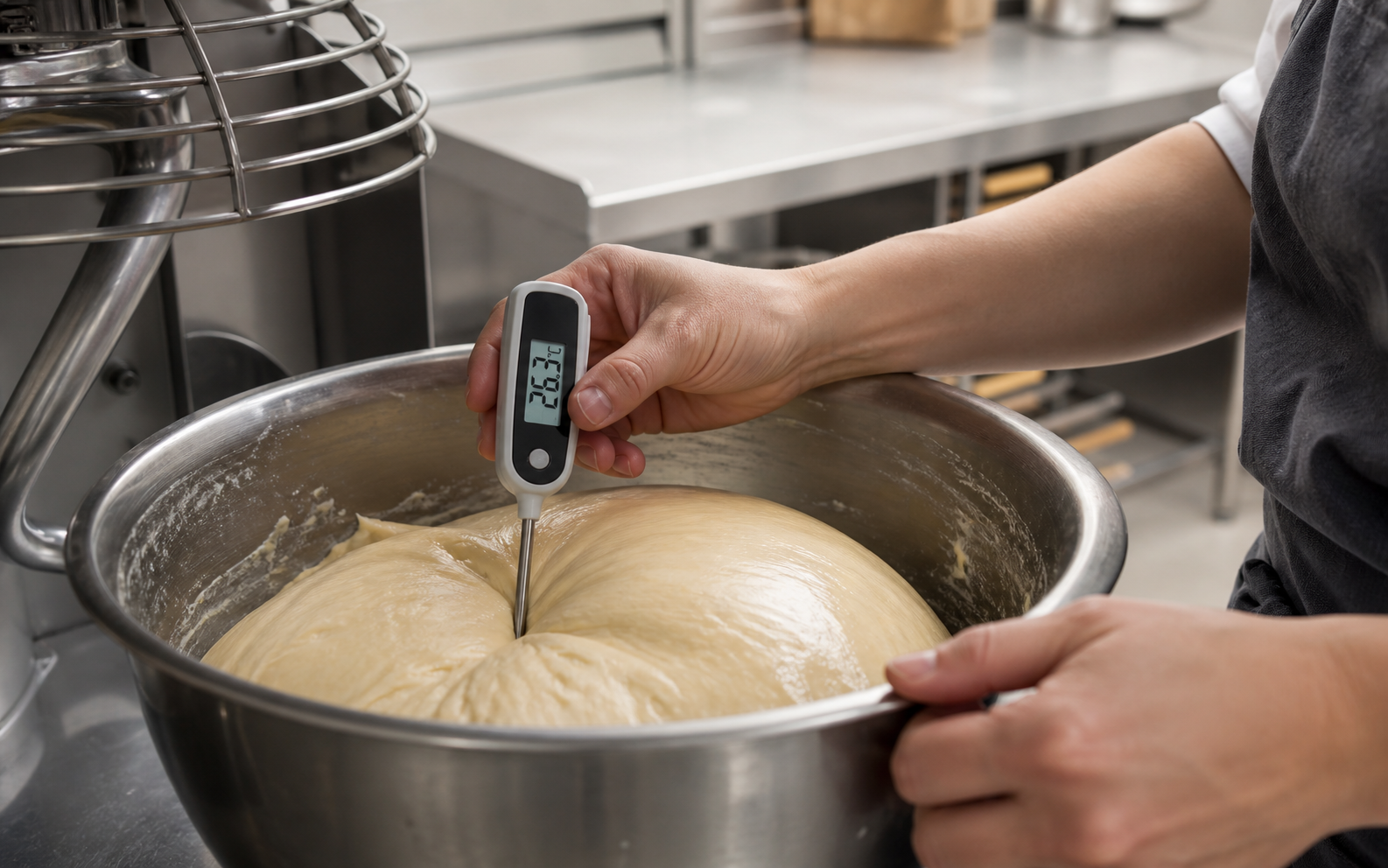 What Final Dough Temperature Should Enriched K-Bread Reach?